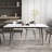 Gheorghi 62.9" to 94.4" Extendable Dining Tables for 6 to 10 - Rectangle White Dining Table