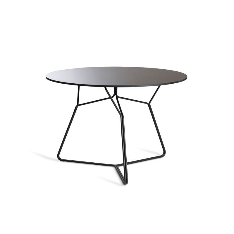 Serac Dining Table, Ceramic Gray
