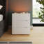 43cm W Manufactured Wood Bedside Table