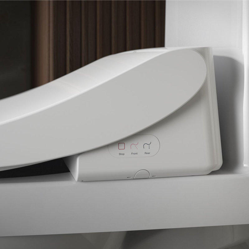 PureWash® E880 Elongated Bidet Toilet Seat with Remote Control