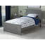 Lit de base en bois massif Graham avec pied de lit assorti-703026050-718661296