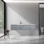 Ensemble de meuble-lavabo simple mural 65 po Wivestad