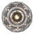 Quaseem Glass LED Semi Flush Mount-1333209303