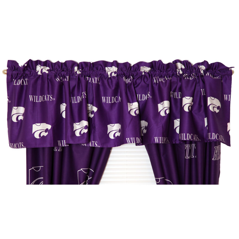 NCAA Tailored Window Valance