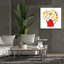 «Epic Graffiti» «Organic Tea 4» par Farida Zaman, art mural sur toile, 37 po x 37 po