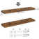 Miami 36" W x 8" D Floating Shelves with Invisible Wall Mount Brackets