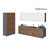 Natural Teak/White Gloss