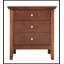 Table de chevet 3 tiroirs Hammond