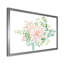 Bouquet de fleurs de rose et d'eucalyptus - Peinture sur toile-67230445-67230447
