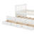 Twin Size Daybed With Drawers And Trundle-1099907496
