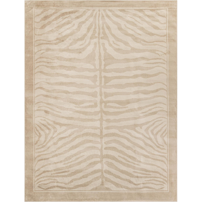 Equiferus Teonni Rug, Beige, Rectangle 9' x 12'