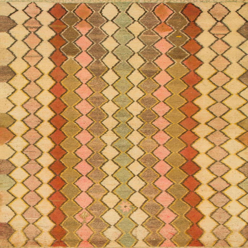 Abstract Indoor Rug, Square 6'