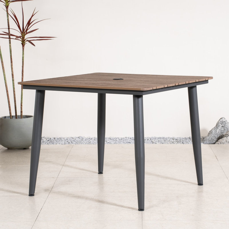 Table de salle à manger d'extérieur 37,4 po Puckett