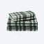 Ensemble de draps 4 pièces 100% coton, Finton