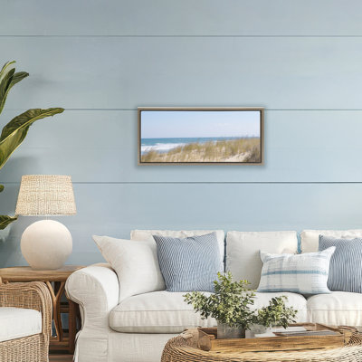 Cadre flottant Distance Beach Graminées, design par J: L Design