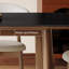 Table rectangulaire rectangulaire en bois massif-968830901