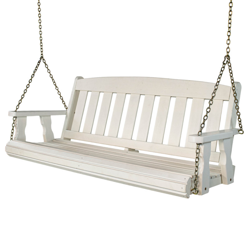 Balancelle Amish Casual 700 Lb, Noyer foncé teinté, L 60 po