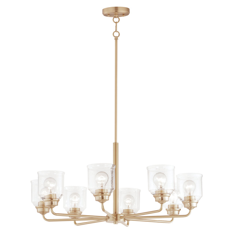 Freijoo 8 - Light Dimmable Drum Chandelier
