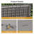 100 Gallons Water Resistant Resin Lockable Deck Box-93917737