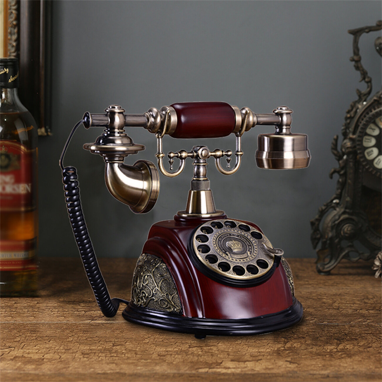 vintage rotary telephones