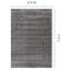 Tapis gris à poils longs Hammersmith-86782738