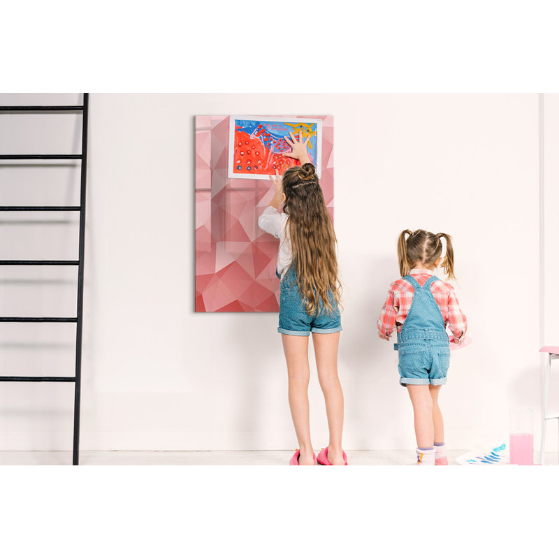 Magnetic Glass Photo Memo Board