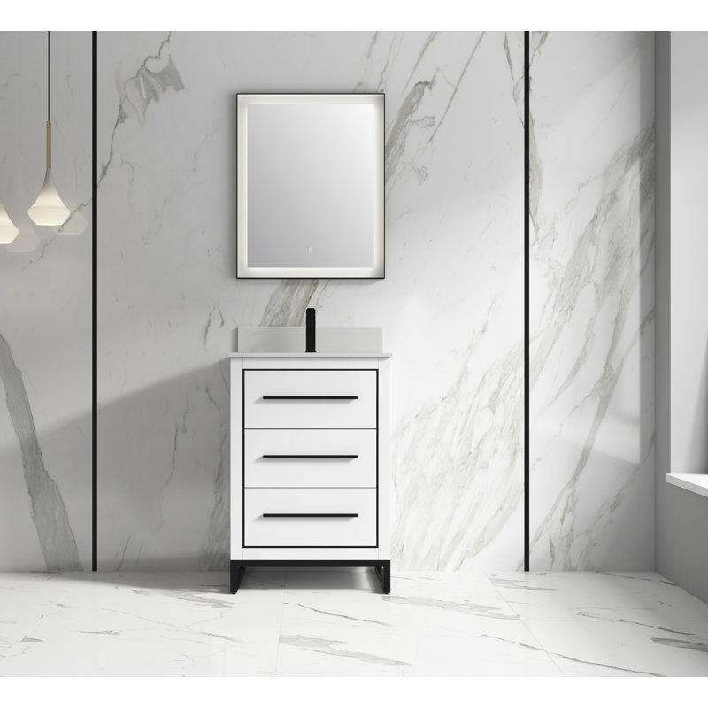Ensemble de meuble-lavabo simple 24 po Kuku