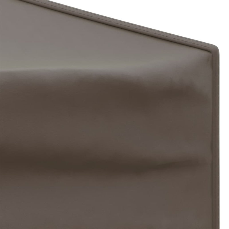 6m x 3m Steel Canopy, Taupe