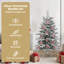 vidaXL Christmas Bauble Transparent-2048011469