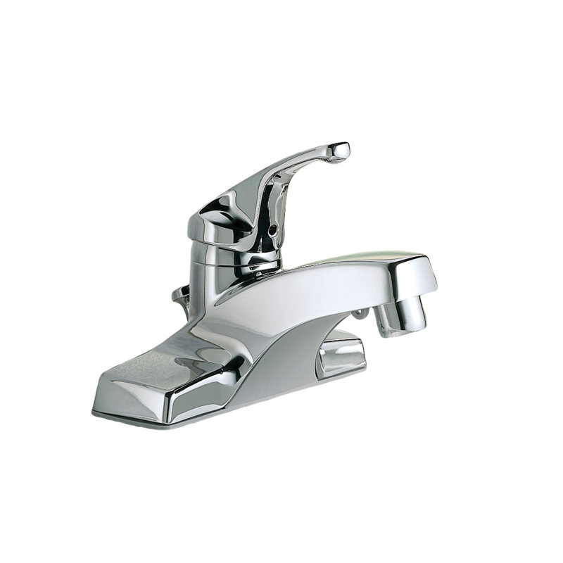 Colony Centerset Single-handle Bathroom Faucet, 50/50 Pop Up Drain