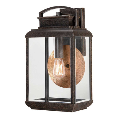 Laelia Bronze Outdoor Wall Lantern