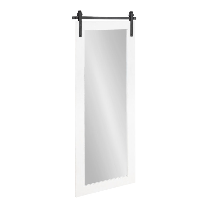 Miroir Dayanah, Blanc bord de mer, 30,25 po x 24 po