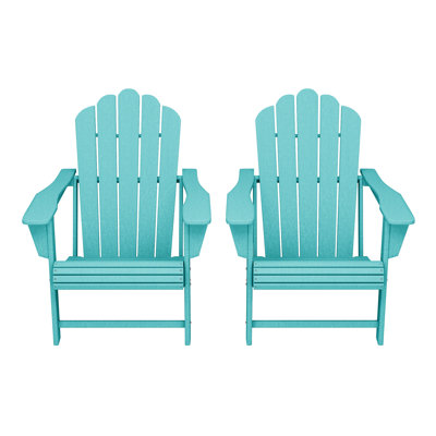 Chaise Adirondack d'extérieur en poly (ensemble de 2)