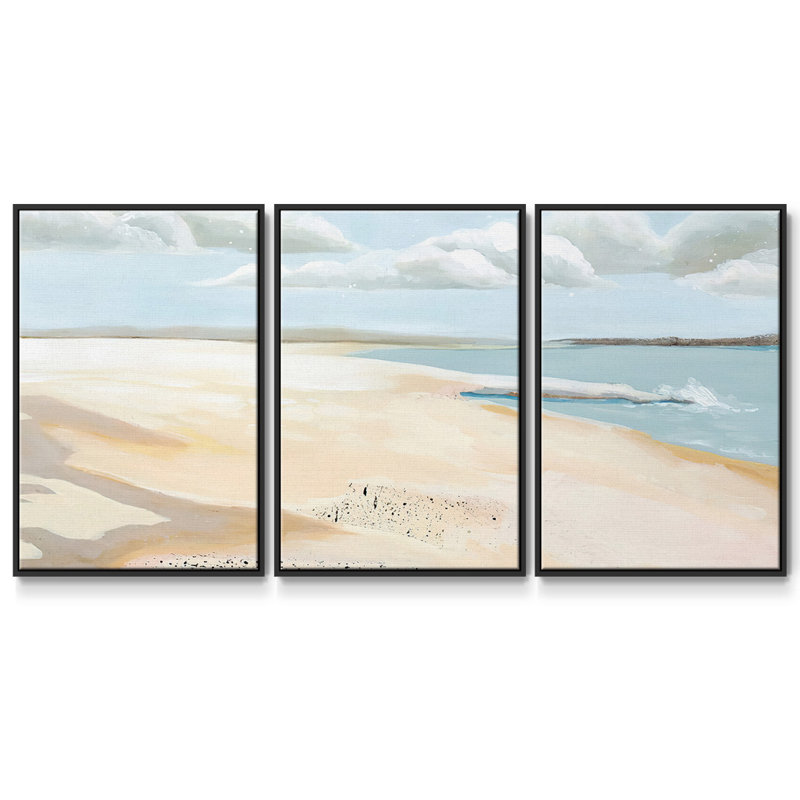 3 pièces Sandy Getaway II, Noir, H 24 po x l 48 po x P 2 po
