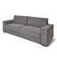 Charee 3 Seater Corduroy Fabric Sofa-1043083560
