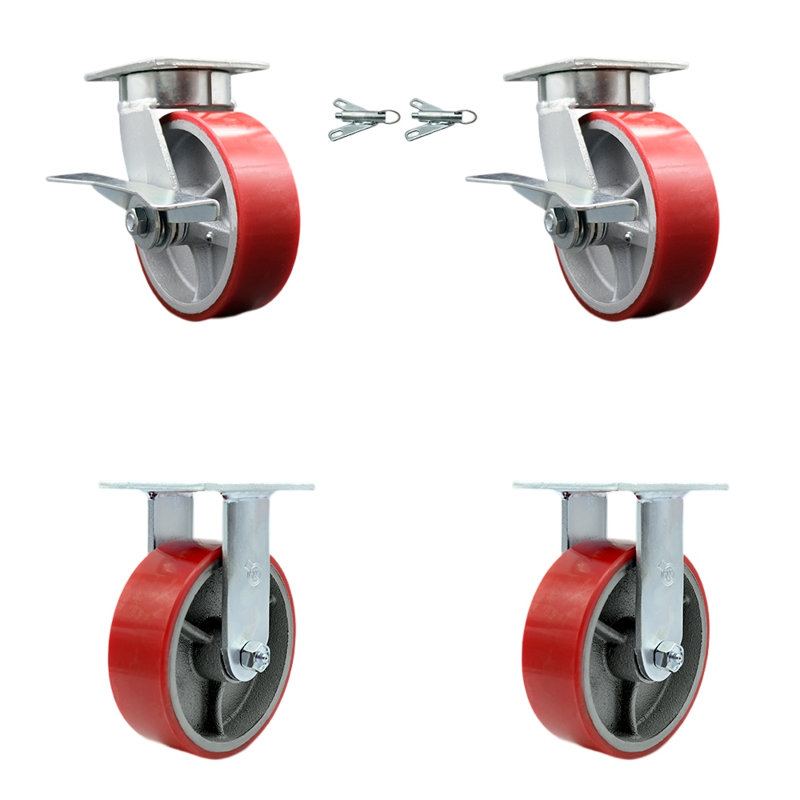 Poly Kingpinless sur roulettes, Rouge