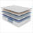 Mattresses, Diamond Hughes 14.5" Medium Feel Full Mattress with Euro-Top, Cool-Touch Fabric, Natural Latex, Zoned Coils, Greenguard Gold Certified, Made in USA | Foam+Spring | White-1015773951