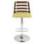 Huitt Upholstered Adjustable Bar Stool-1297774663
