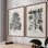 «Vintage Floral LXVI», impression giclée sur cadre - ensemble de 2