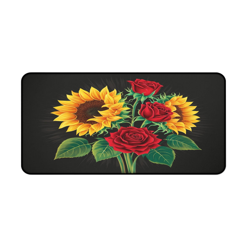 Polyester Desk Pad, 14.4x12.1