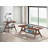 Mid-Century  Wood  Coffee Table Set