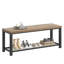 Banc de rangement 47,2 po Hulsté, chêne-255044169-255044175