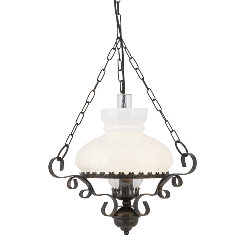 Scarsdale 1 - Light Antique Rust Unique/Statement Pendant