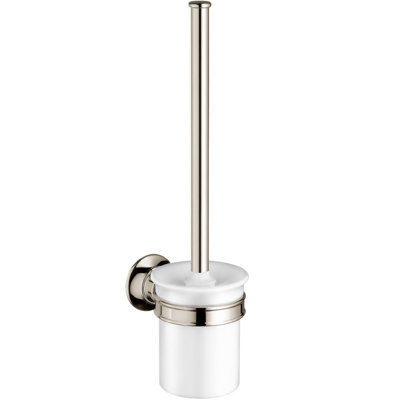 Montreux 13.625in. H Wall Mounted Toilet Brush and Holder