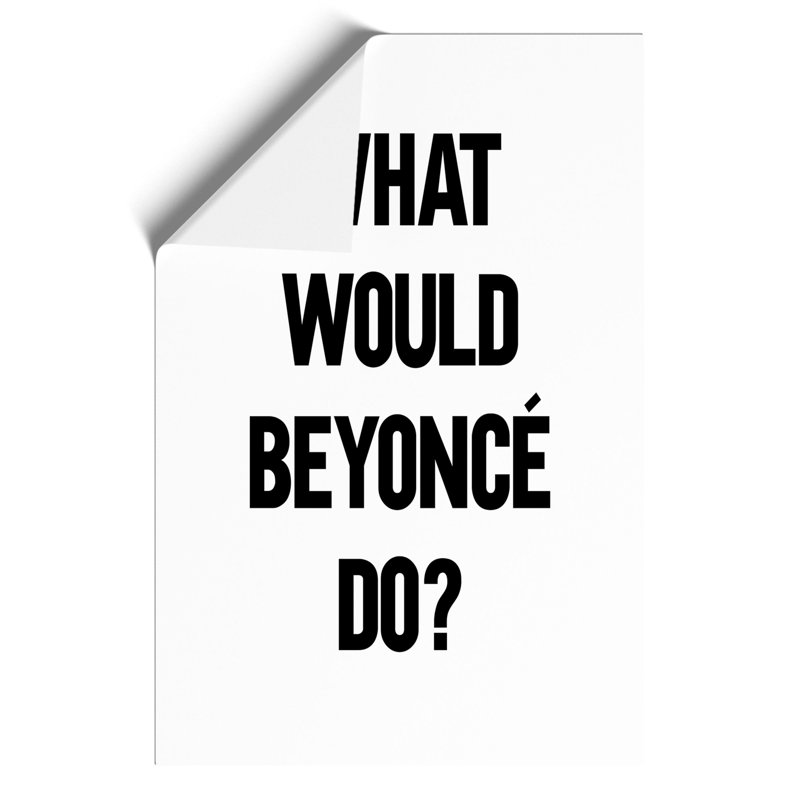 Beyonce - Frameless Print, 59cm H x 42cm W x 0.1cm D