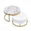 Table basse gigogne moderne avec tiroirs Modern