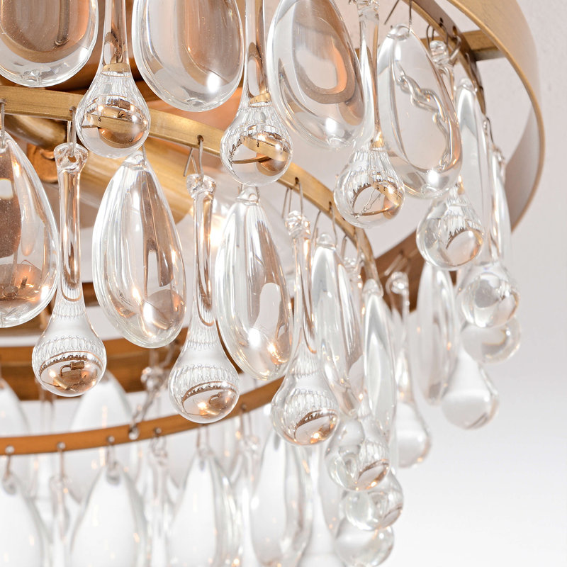 Plafonnier encastré 3 lumières Viviana