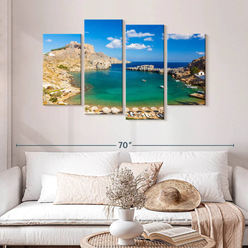 Gillard Beautiful Cove Beach, H 32 po x l 52 po