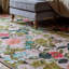 Clarke & Clarke Floral Digitally Printed 152cm X 230cm Area Rug-2064842525-2064842522