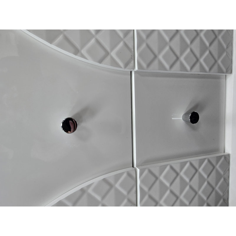 Commode 5 tiroirs B999 Uv White